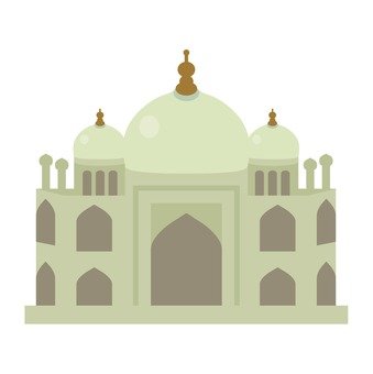 モスク シルエット イラストの無料ダウンロードサイト シルエットac