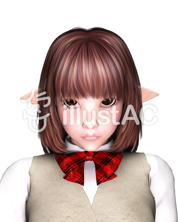 妖精女子高生 妖精女子高生のイラスト