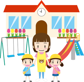 照片素材(图片): 幼儿园 看护 苗圃 幼儿园 主持