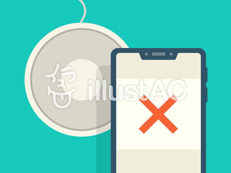 キャッシュレス決済 スマホ タッチ 失敗 キャッシュレス決済 スマホ タッチ 失敗のイラスト