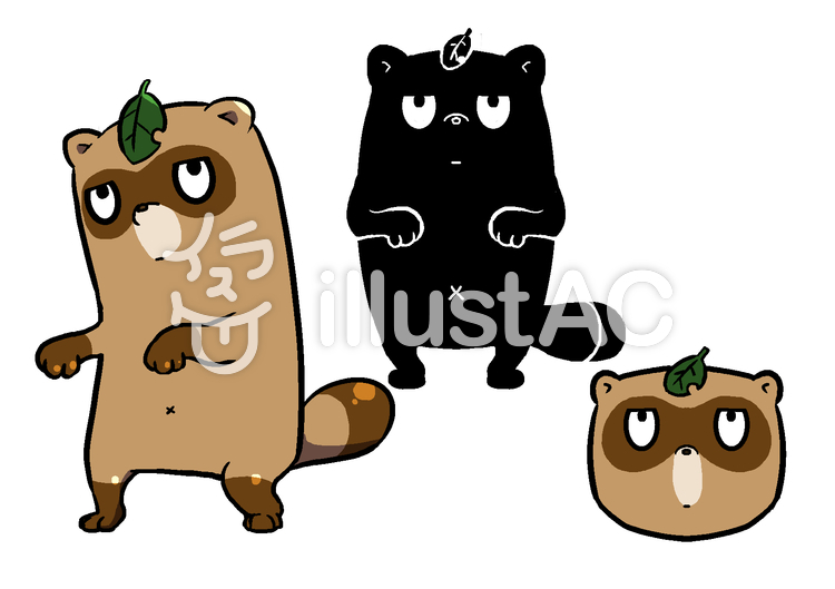 化け狸イラスト No 無料イラストなら イラストac