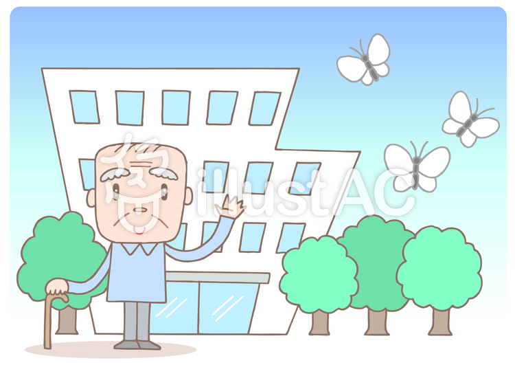 介護付き住宅.3 介護付き住宅.3のイラスト