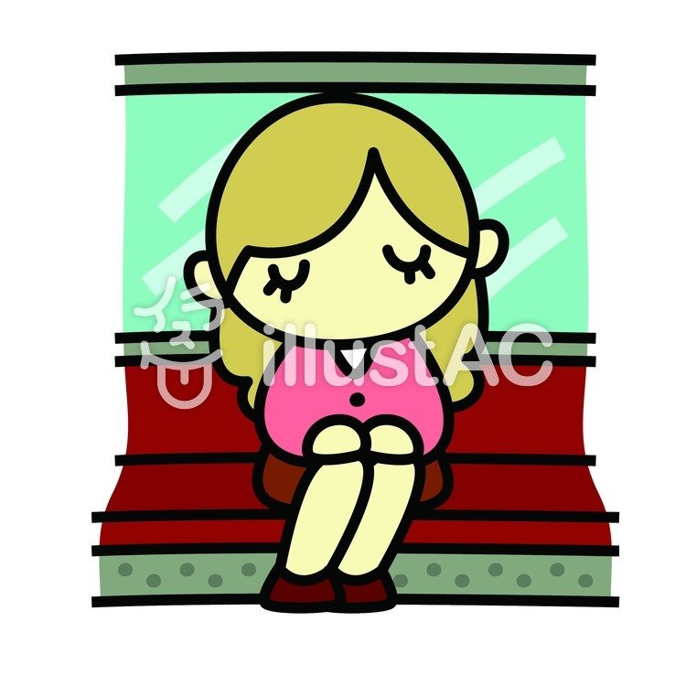 Woman sitting | Free Cliparts | illustAC