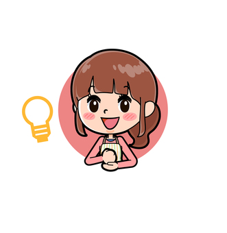 Apron mother icon idea Apron mother icon idea