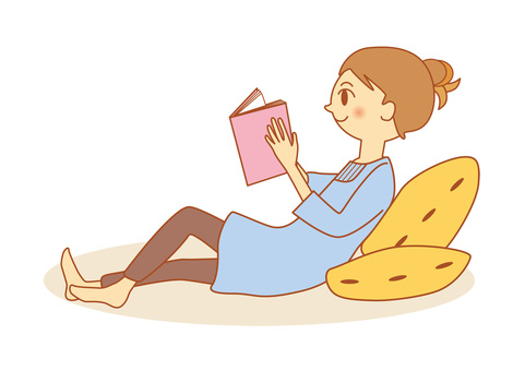 照片素材(图片): 放松女人