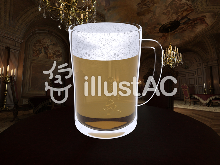 ビール ビールのイラスト