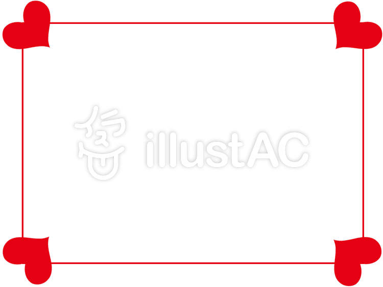 ハートシンプル２イラスト No 1107 無料イラストなら イラストac