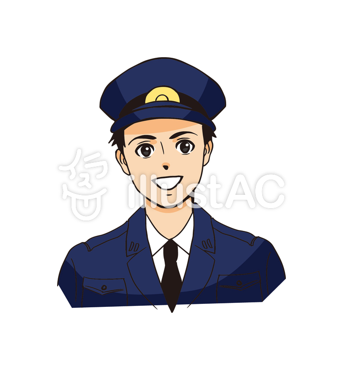 警察官イラスト No 810 無料イラストなら イラストac