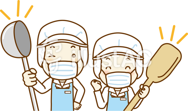 給食センター03UP 給食センター03UPのイラスト