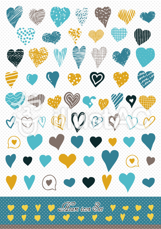 heart icon set3 heart icon set3のイラスト