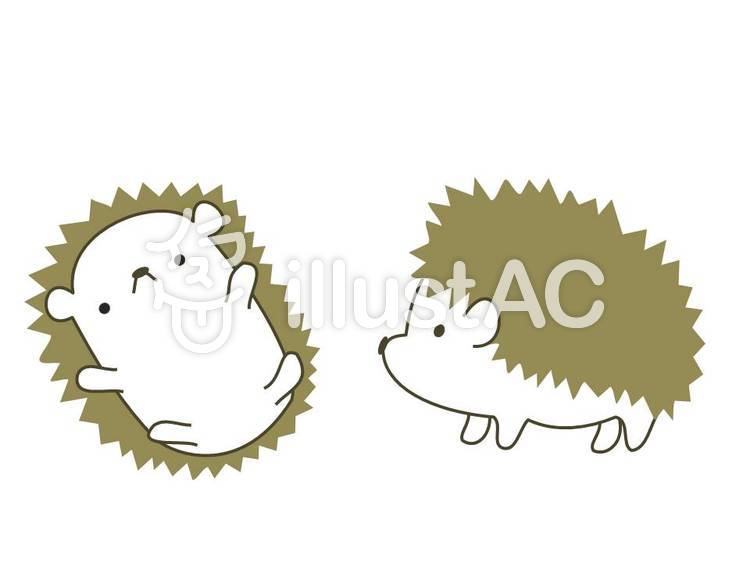 ハリネズミイラスト No 無料イラストなら イラストac