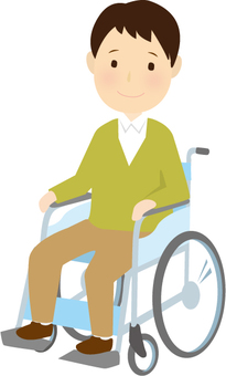 轮椅男