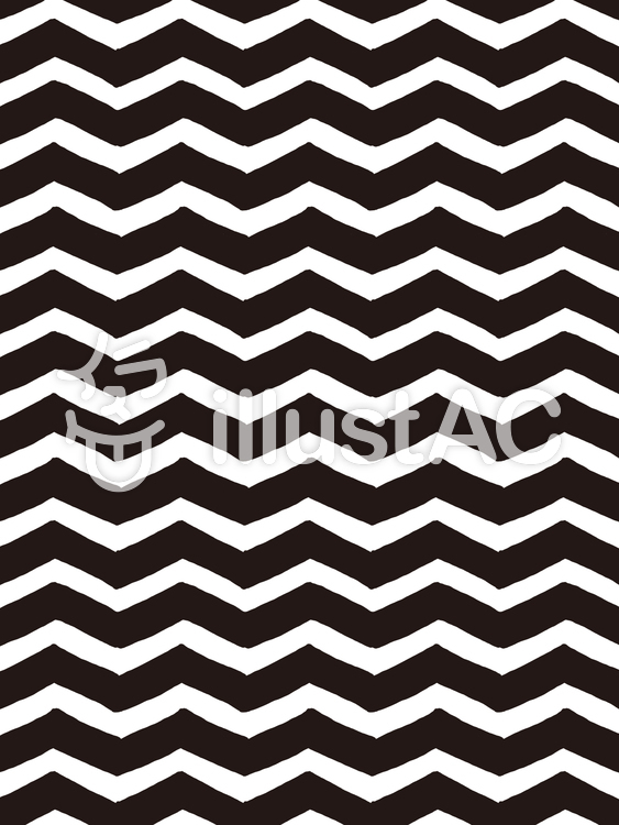 手绘的锯齿形图案