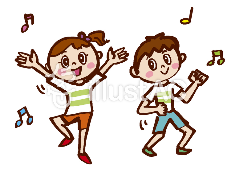 ダンスイラスト No 5666 無料イラストなら イラストac