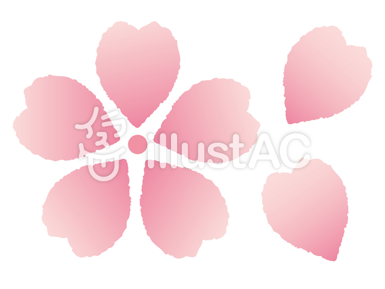 桜アイコン02イラスト No 無料イラストなら イラストac