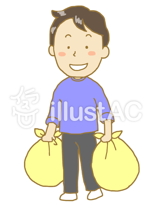 ゴミ捨てイラスト No 無料イラストなら イラストac
