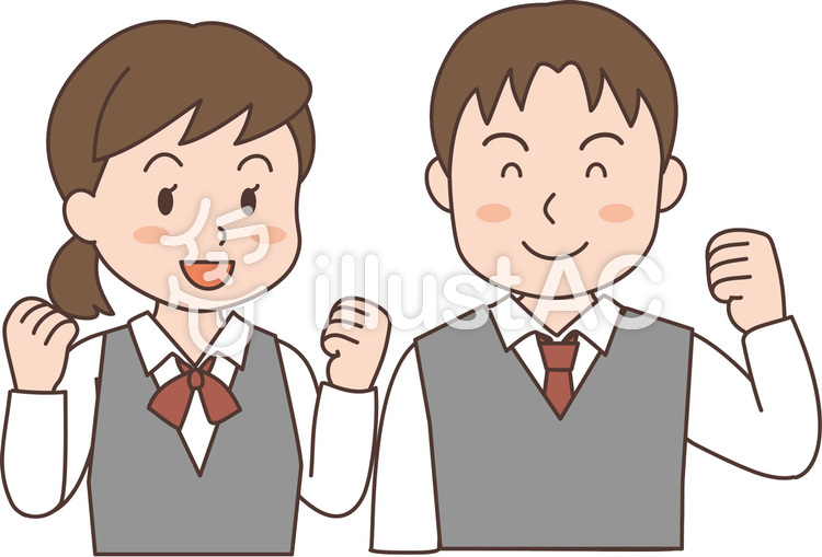 学生2 学生2のイラスト