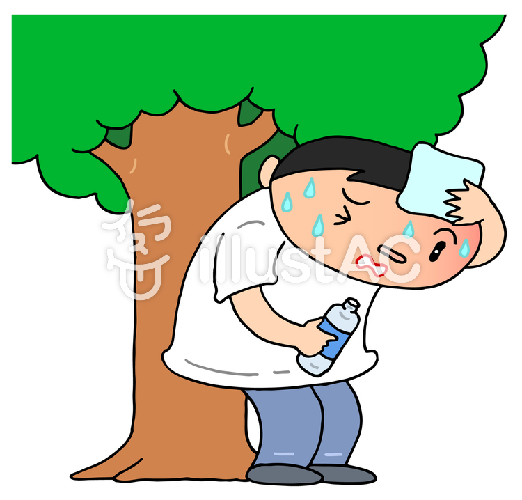 熱中症.1 熱中症.1のイラスト