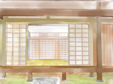 最新 縁側 イラスト 正面 Pictjpsip0zvnz