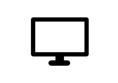 テレビ シルエット イラストの無料ダウンロードサイト シルエットac