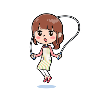 Apron mother jump rope Apron mother jump rope