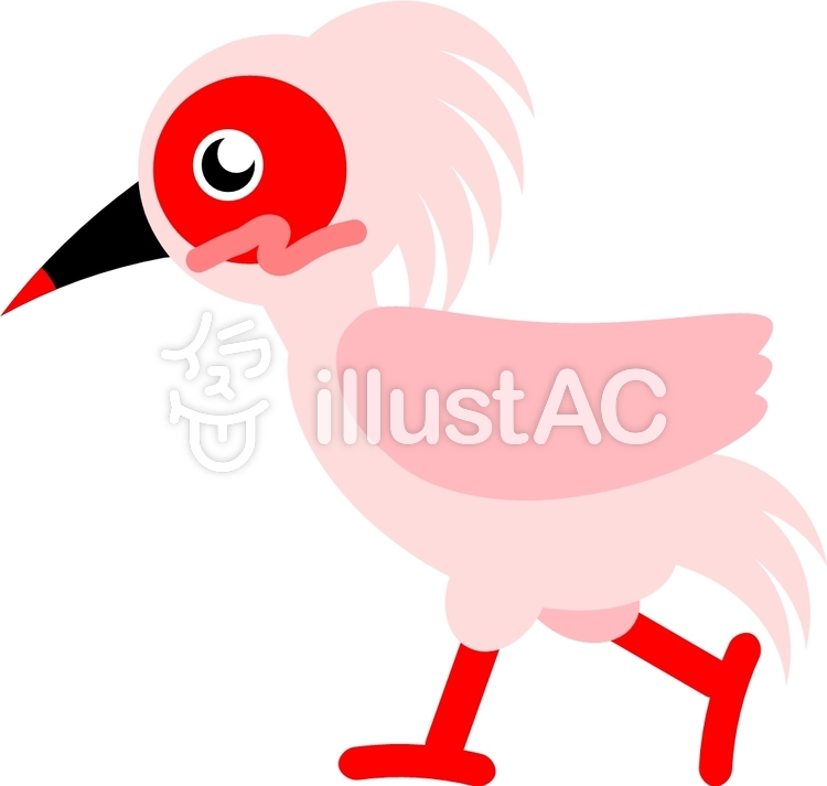 朱鷺イラスト No 無料イラストなら イラストac