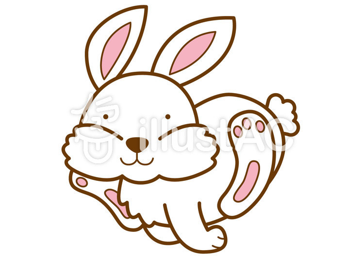 うさぎ4-4c うさぎ4-4cのイラスト