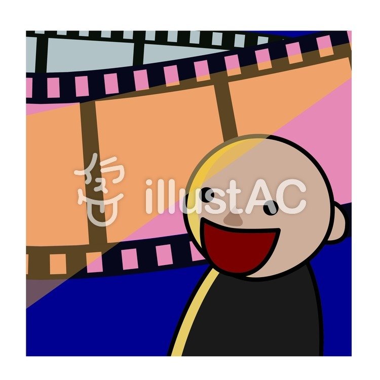 笑える映画イラスト No 無料イラストなら イラストac