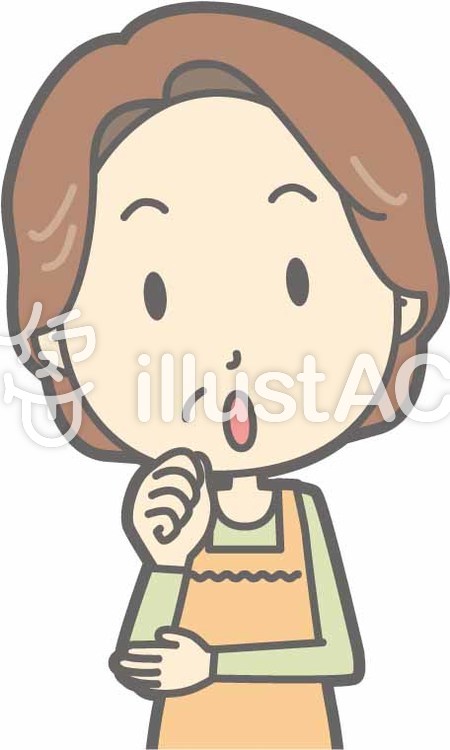中年主婦a-ふむふむ-バスト 中年主婦a-ふむふむ-バストのイラスト