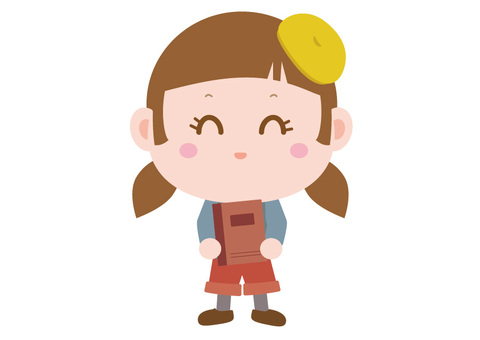 免费矢量剪贴画类似的精力充沛的女孩