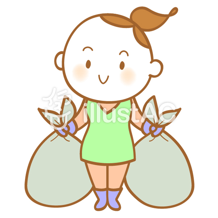 ごみ捨てイラスト No 無料イラストなら イラストac