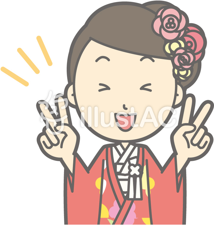 色打掛-Wピース-バスト 色打掛-Wピース-バストのイラスト